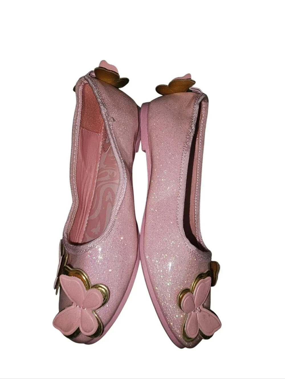 Grpund Up Girls' Pink Wicked Ballet Flats